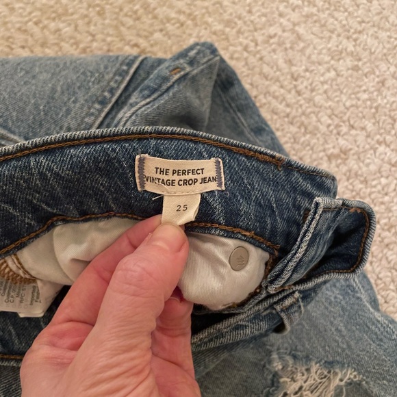 MADEWELL The Perfect Vintage Jean in Rosabelle Wash Comfort Stretch Edition - Picture 6 of 14